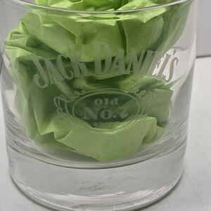 Jack Daniels Old No. 7 NHL Philadelphia Flyers Whiskey Rock Glass White Etched